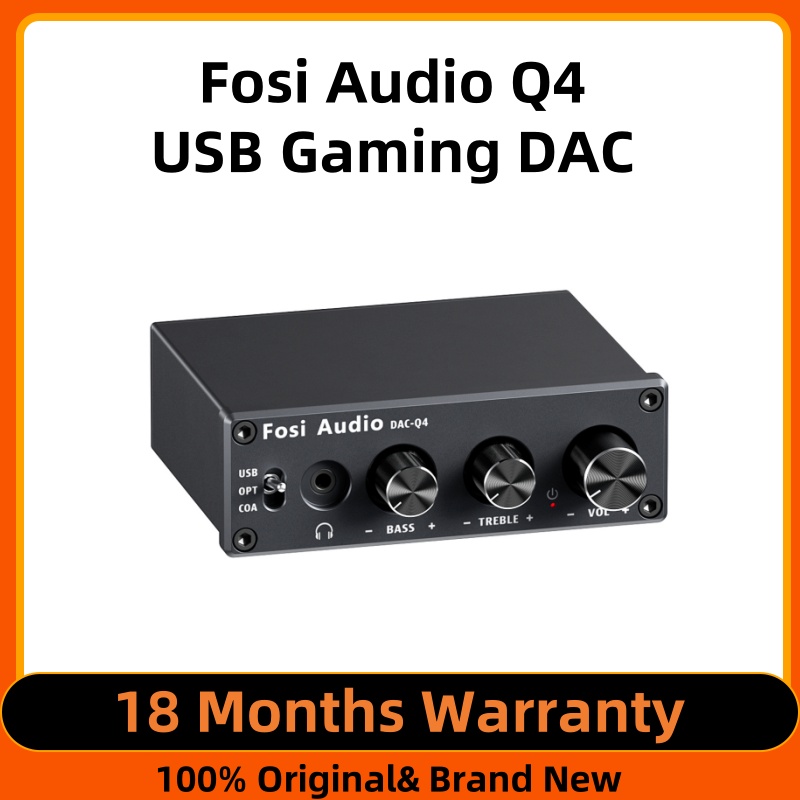 Desk Setup Speakers - Fosi-オーディオコンバーター,家庭用およびオフィス用のUSBポート付きステレオミニラップトップ電源,オーディオアンプ