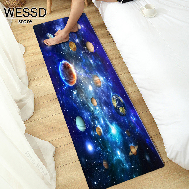 Desk Setup Girly - 子供の敷物 3D 惑星ベッドダウンカーペット寝室スペースカーペット子供部屋の少年宇宙フロアマット浴室用