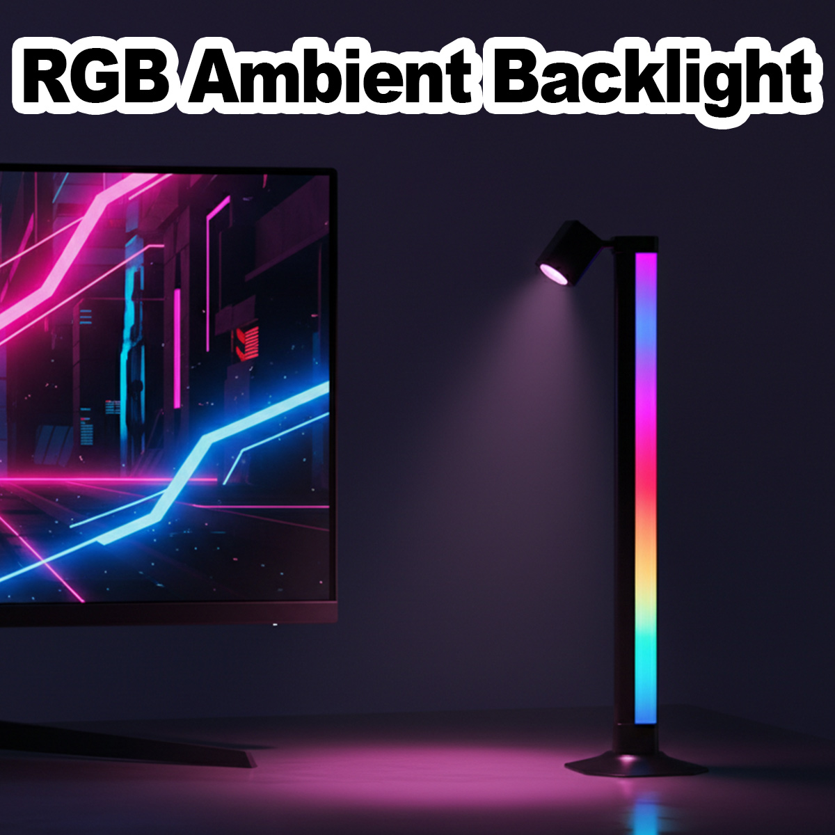 Desk Setup Rgb - スマートライトバー LED RGB 音楽同期 アプリ制御 USB雰囲気ランプ