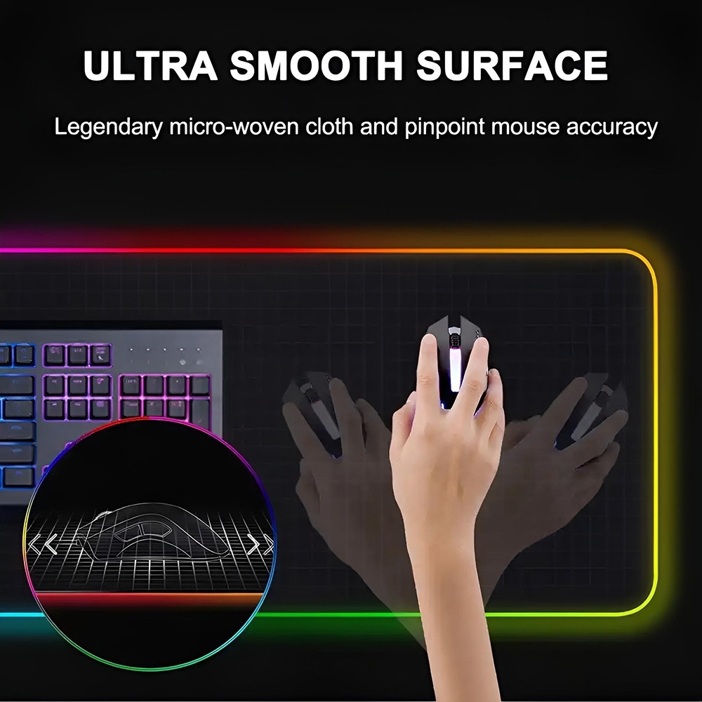 CORSAIR Comtuper マウスパッド RGB LE - Desk Setup Rgb のレビューと価格