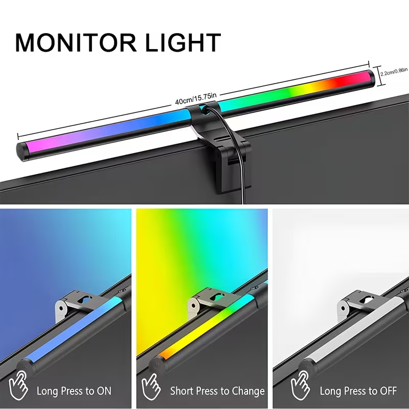 モニターライトバー RGBライトバー 雰囲気照明 USB L - Desk Setup Rgb のレビューと価格