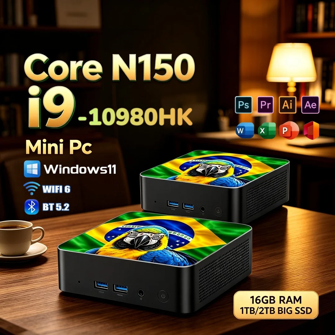 ミニPC I9‑10980HK Core N150 16GB - Desk Setup In Office のレビューと価格