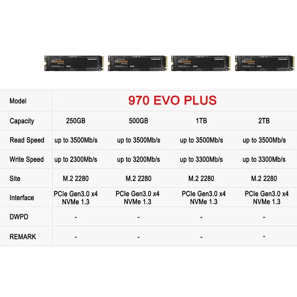 SAMSUNG 970 EVO Plus SSD MLC N - Samsung Ssd 980 Pro のレビューと価格