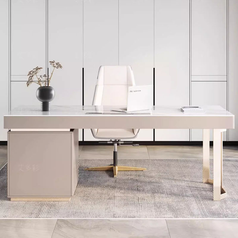オフィスデスクミニマリスト引き出し高級モダンなセットアップデ - Desk Setup Designer のレビューと価格