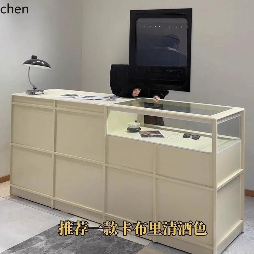 CZ衣料品店 アイランドテーブルショップ 漆塗りガラスアイラ - Desk Setup In Office のレビューと価格