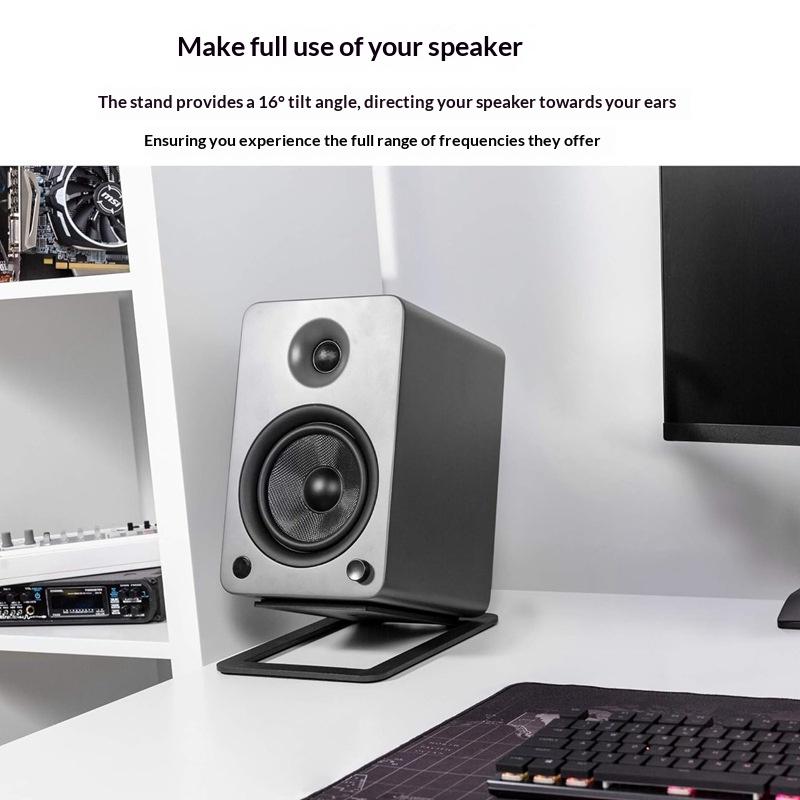 B * 2 個のデスクトップスピーカースタンドは、空間音響効 - Desk Setup Speakers のレビューと価格