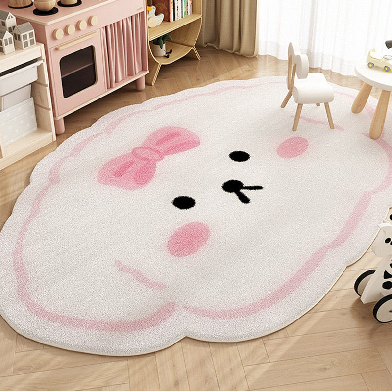Vikama-子供の寝室用の模造カシミヤカーペット,かわいい - Desk Setup Girly のレビューと価格