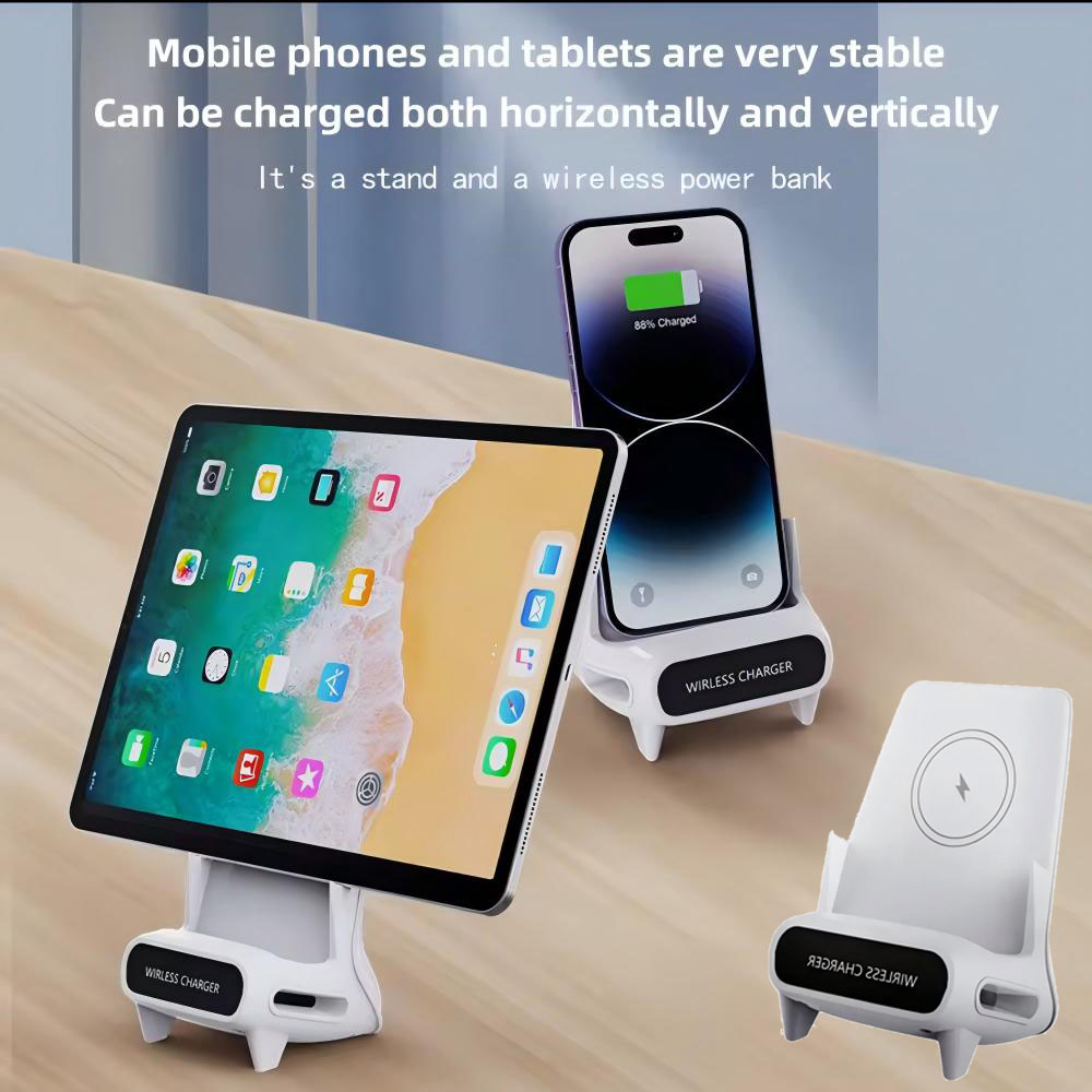 スマホワイヤレス充電器 急速充電ステーション デスクトップ  - Desk Setup Speakers のレビューと価格