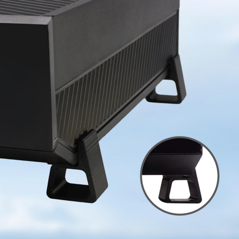 Q6PA ゲームコンソールスタンド足冷却水平ホルダーブラック - Desk Setup Reference のレビューと価格
