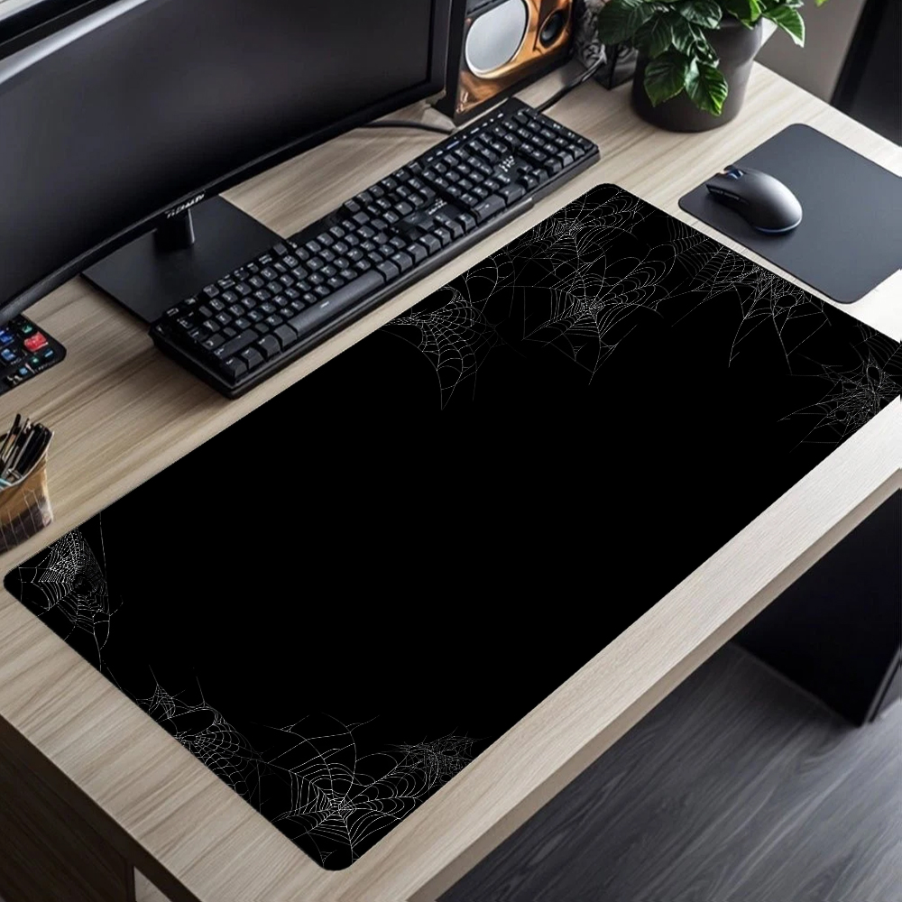 抽象的な黒白マウスパッドXXL大型ゲーミングデスクマットミニ - Desk Setup Pc And Laptop のレビューと価格