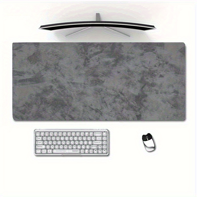 CIFBUY 大理石模様ゲーミングマウスパッド 大型デスクマ - Desk Setup Pc And Laptop のレビューと価格