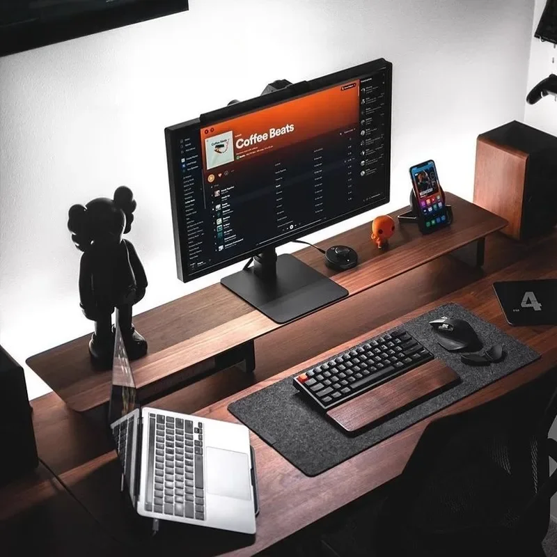 Z1モニター高さ調整ラック オフィス高級デスクセットアップ  - Desk Setup Living Room のレビューと価格