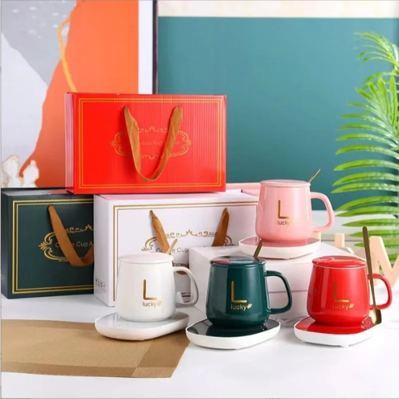 スマートコーヒーセット 自動オン/オフ 重力誘導マグ オフィ - Desk Setup In Office のレビューと価格