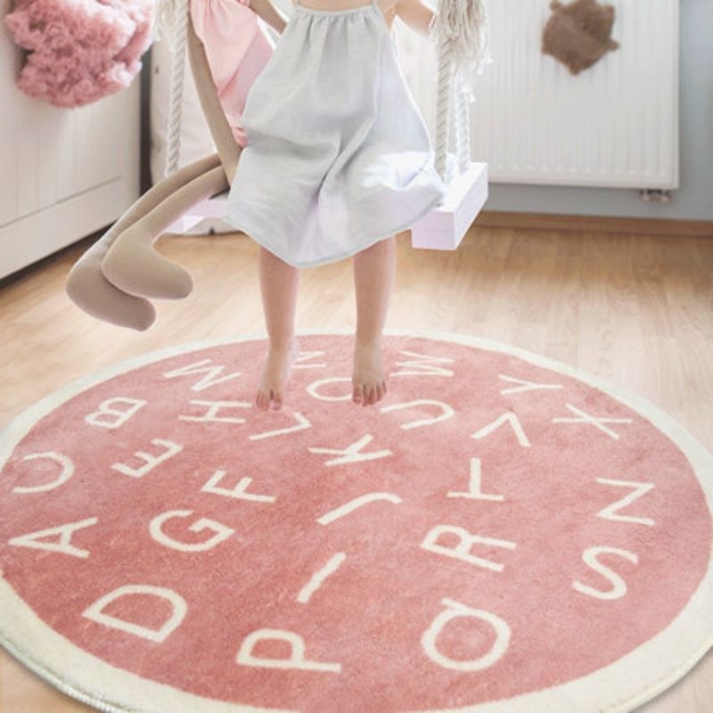 赤ちゃんのための丸いふわふわのカーペット,子供のためのモダン - Desk Setup Girly のレビューと価格