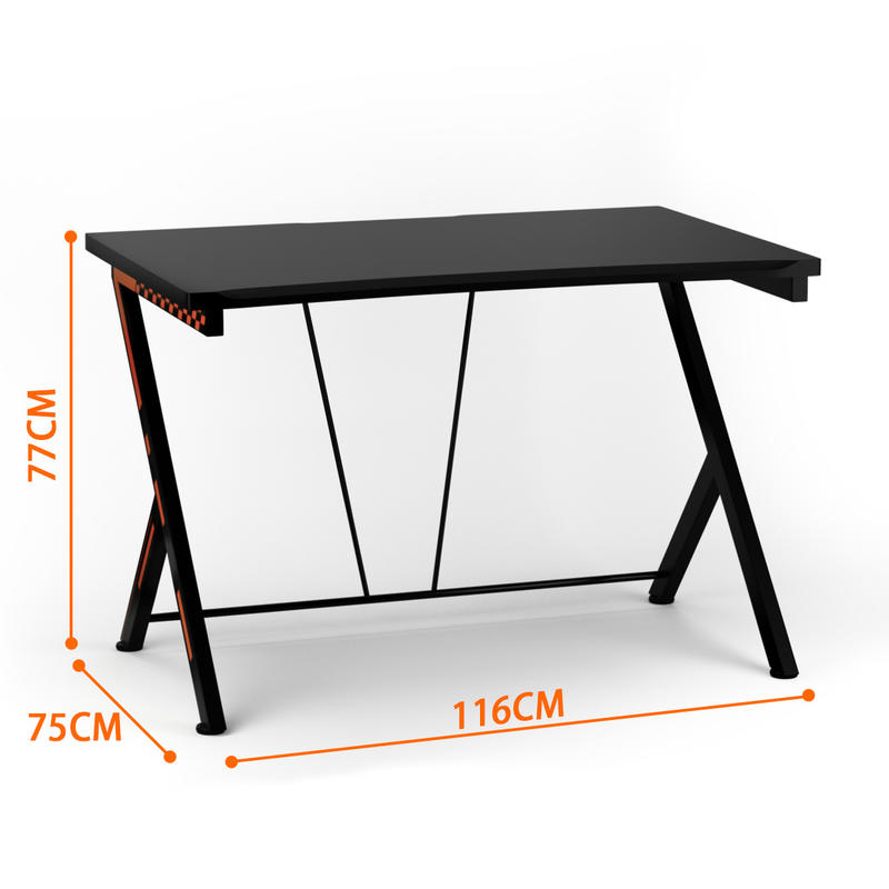 モダンな人間工学に基づいたコンピューターデスク、金属フレーム - Desk Setup Designer のレビューと価格