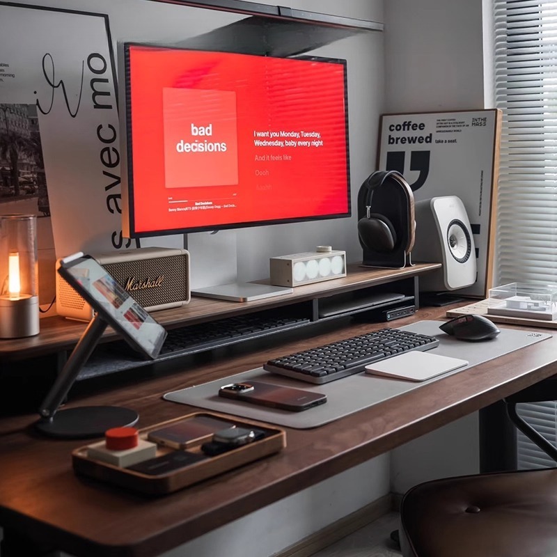 Z1モニター高さ調整ラック オフィス高級デスクセットアップ  - Desk Setup Living Room のレビューと価格
