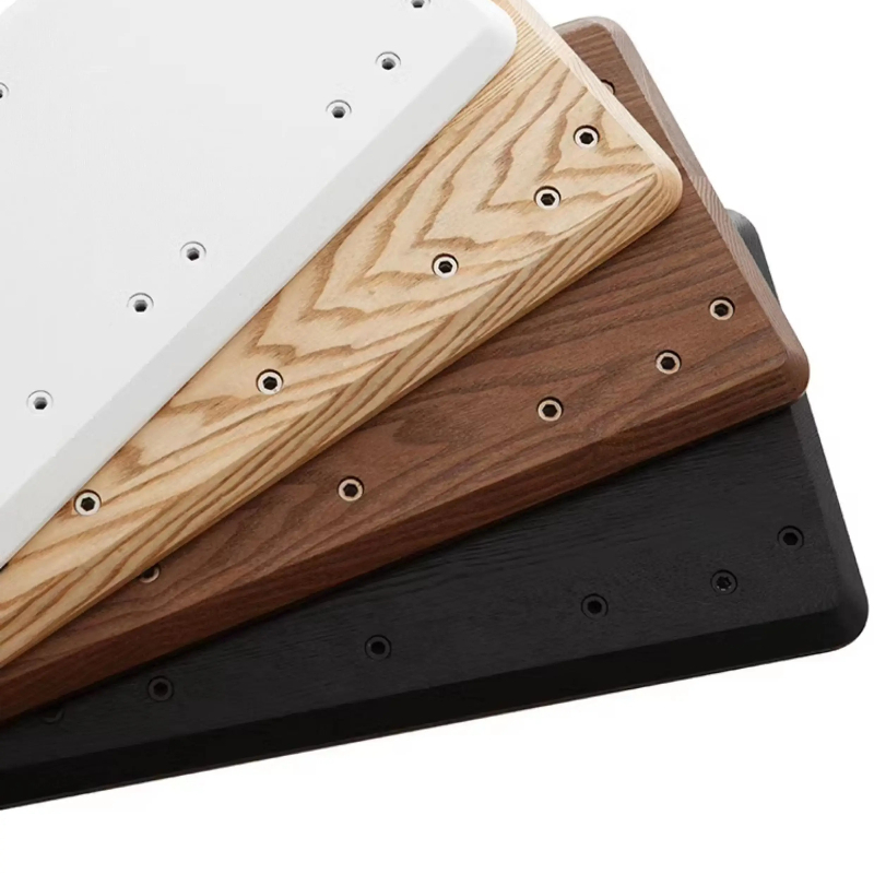 無垢材モニターライザースタンドモジュラーデスクトップストレー - Desk Setup Living Room のレビューと価格