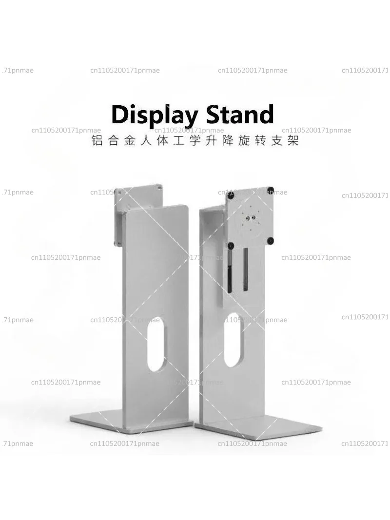 CNCアルミ合金製モニターブラケット、昇降・回転可能なコンピ - Desk Setup No Monitor のレビューと価格