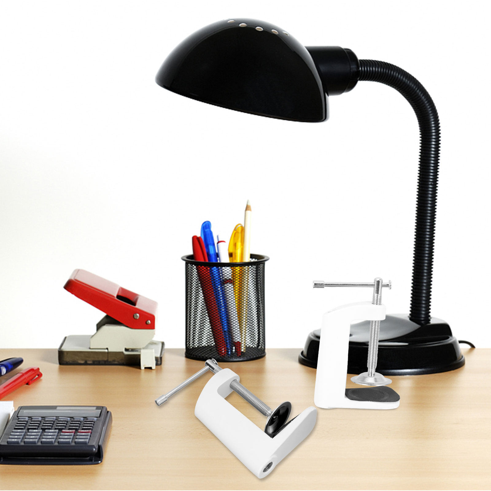 デスク用カンチレバークランプ、ヘビーデューティーテーブルマウ - Desk Setup In Office のレビューと価格