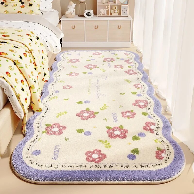 VIKama-カシミアの寝室用カーペット,ハート型の汚れに強 - Desk Setup Girly のレビューと価格