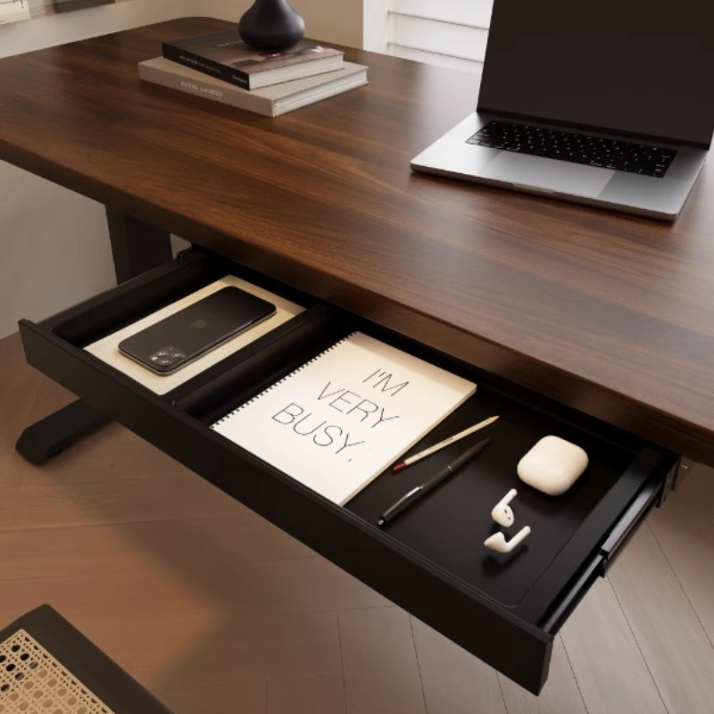 プレミアムデスク下スライド式収納トレイ、多機能引き出しオーガ - Desk Setup In Office のレビューと価格